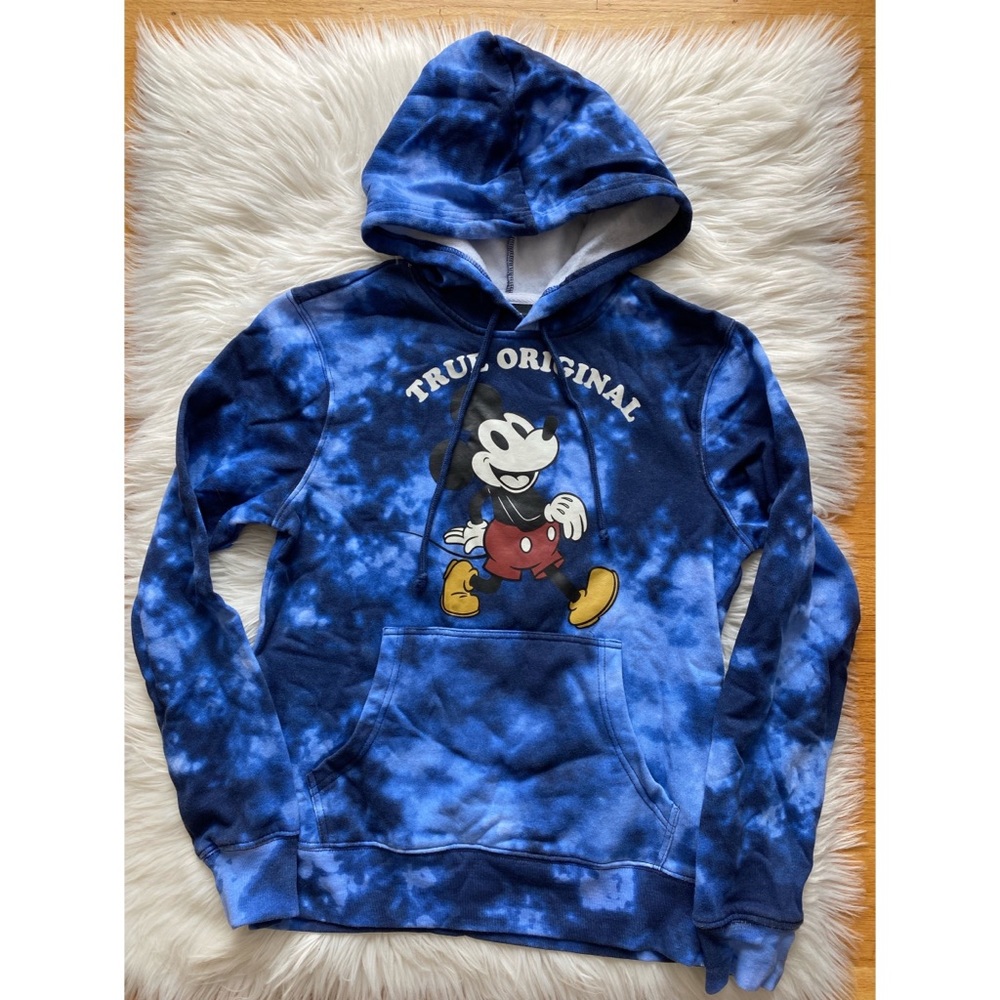 Disney tie dye pullover hoodie